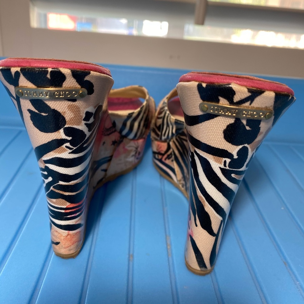 Jimmy Choo Wedge Shoes size 40 - Picture 4 of 10